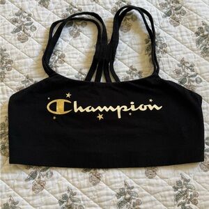 Champion Black Sports Bra